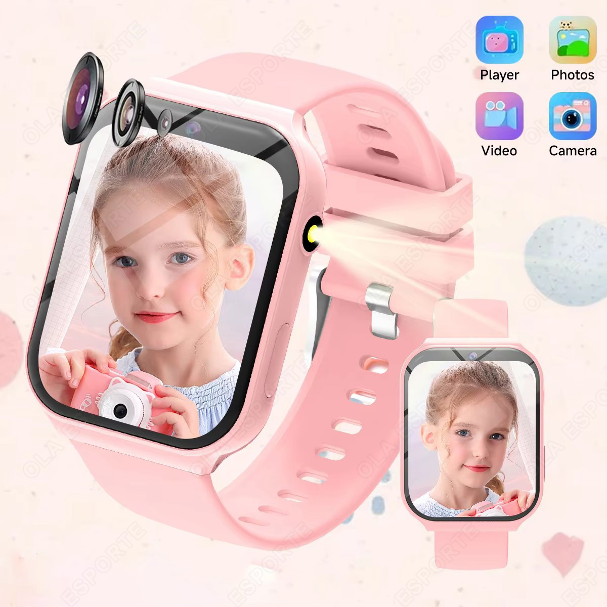 Smartwatch Watches Gift For Boys On Birthday - Jam Tangan Pintar Anak Terbaru 2025