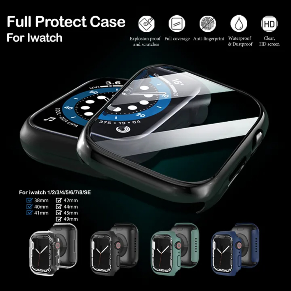 Smartwatch Apple Watch - Casing untuk Apple Watch Pelindung Layar