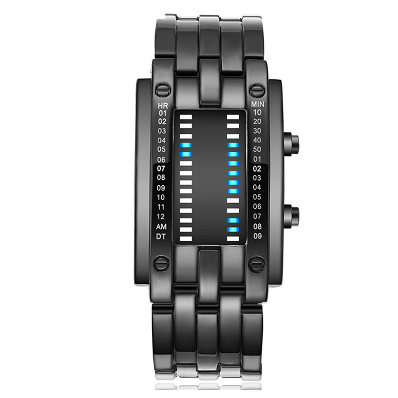 Smartwatch Premium Watches For Women - Jam Tangan Elektronik Digital LED Biru