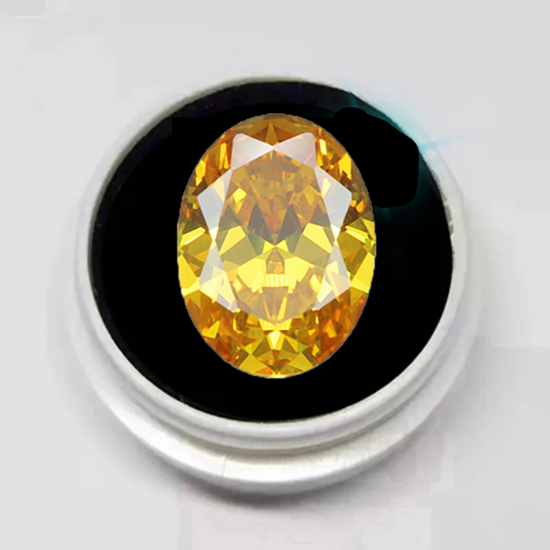 Vs Smartwatch - Set Kotak Safir Kuning Besar 13X18Mm