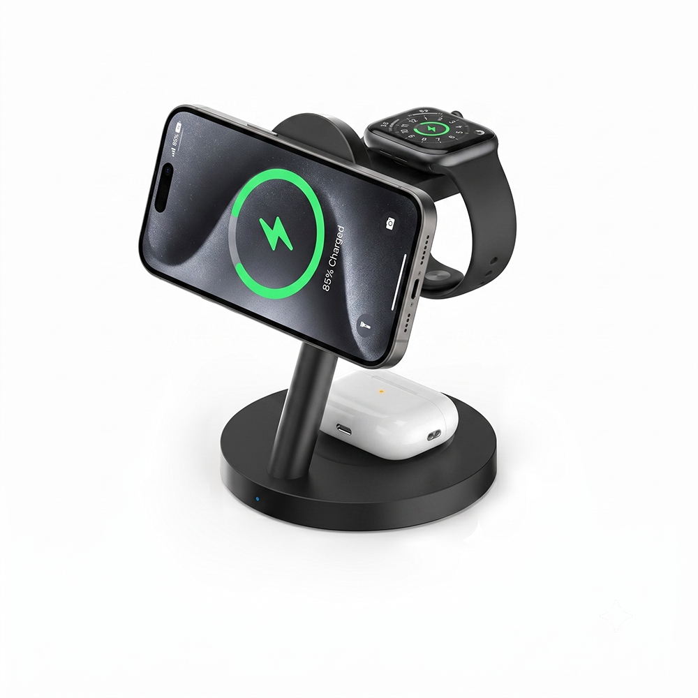 Smartwatch Apple Watch - Qi2.2 25W Dock Pengisian Daya Nirkabel