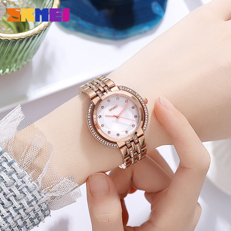 Analog Quartz Watch - Jam Tangan Kuarsa Gelang Wanita Jam