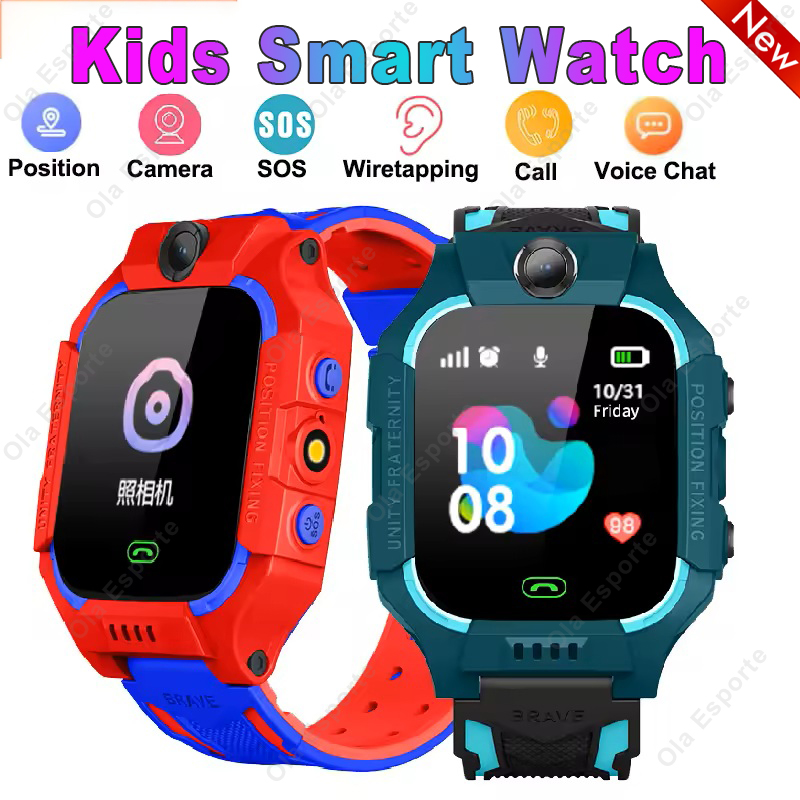 Jam Tangan Pintar Anak Kartu S - Smartwatch Watches Gift For Boys On Birthday ulasan dan harga
