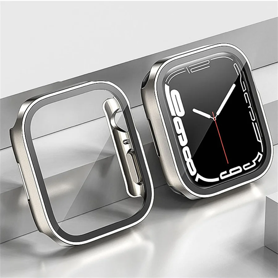 Kaca + penutup untuk Apple Wat - Smartwatch Apple Watches For Women ulasan dan harga