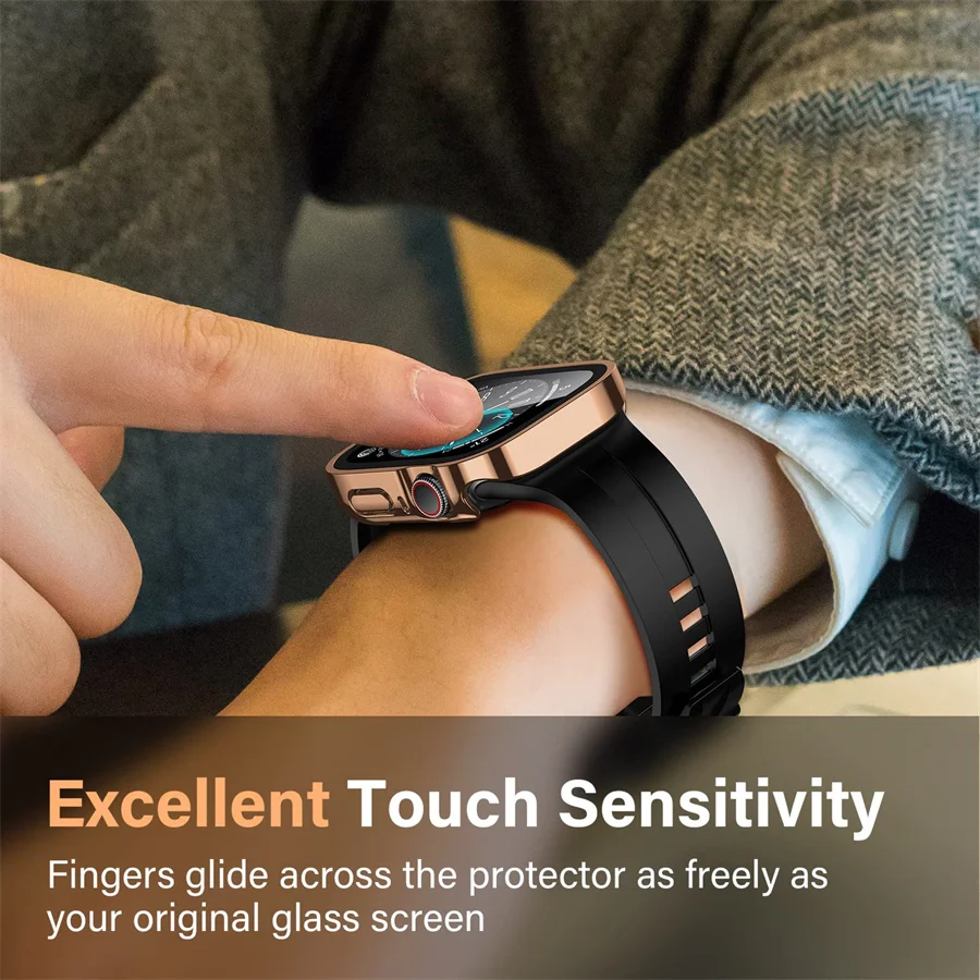 Kaca + penutup untuk Apple Wat - Smartwatch Apple Watches For Women ulasan dan harga