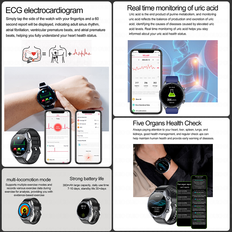 Jam Tangan Pintar Pemeriksa Ke - Smartwatch Online Watches For Men ulasan dan harga