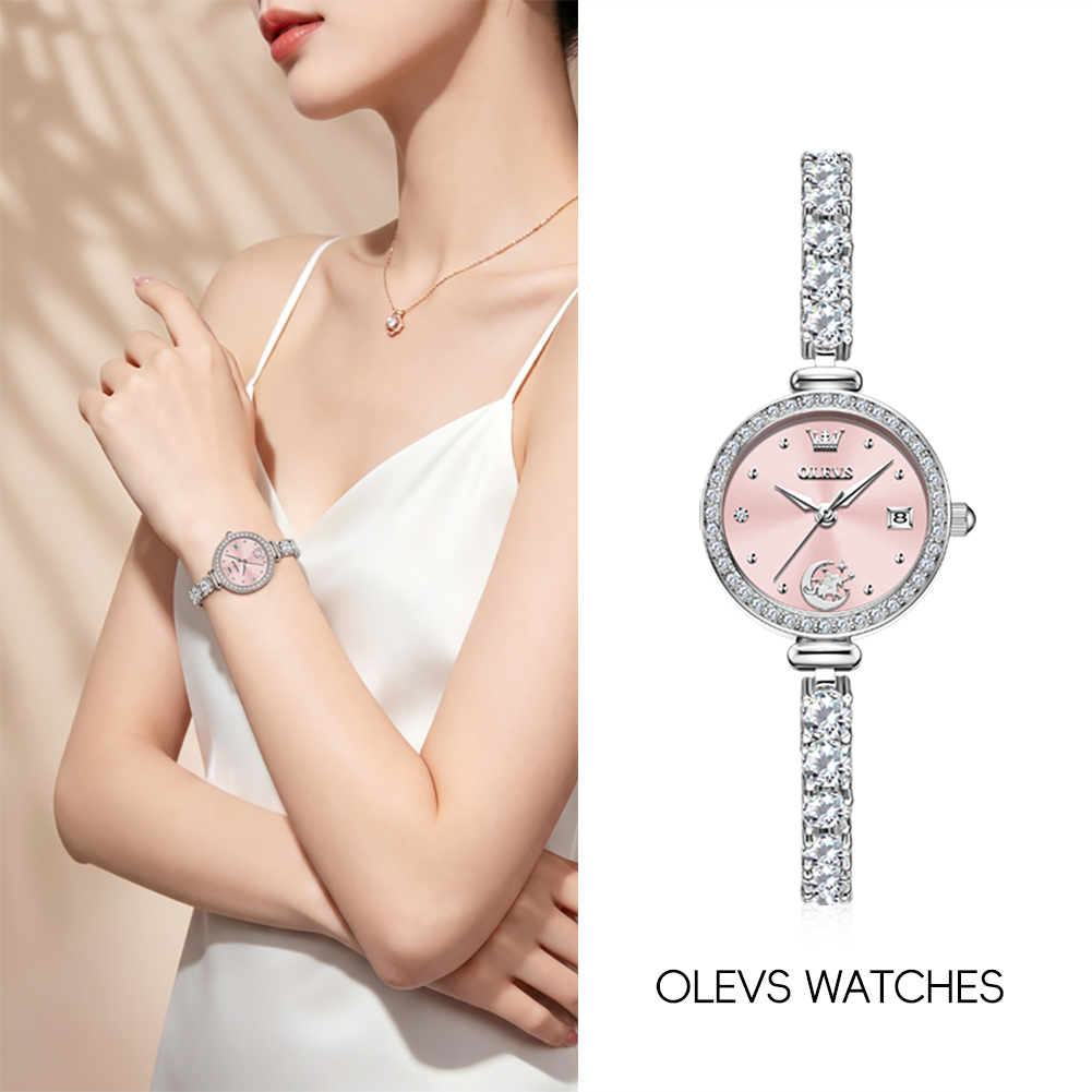 Jam Tangan Wanita OLEVS 2998 A - Analog Quartz Watch ulasan dan harga