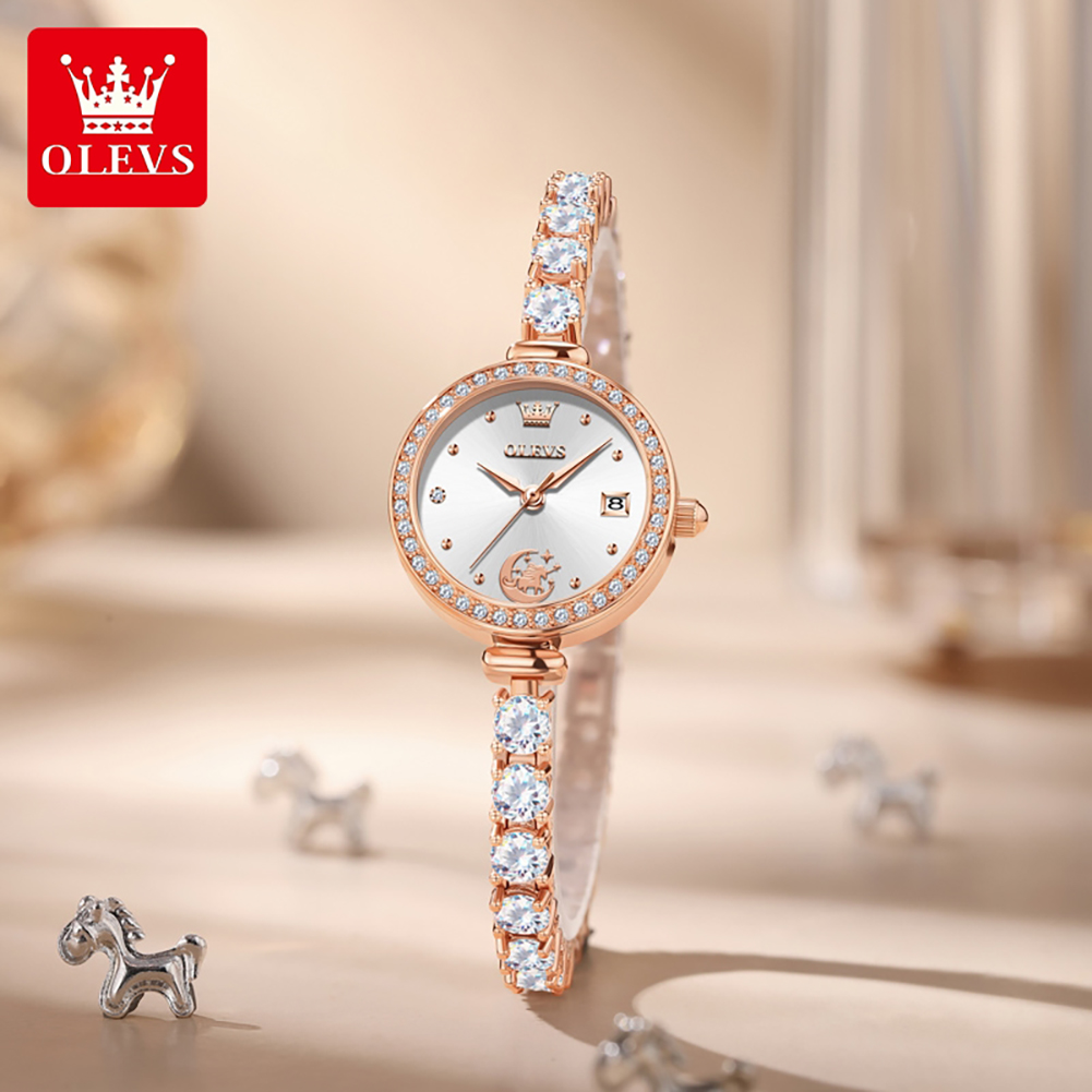 Jam Tangan Wanita OLEVS 2998 A - Analog Quartz Watch ulasan dan harga