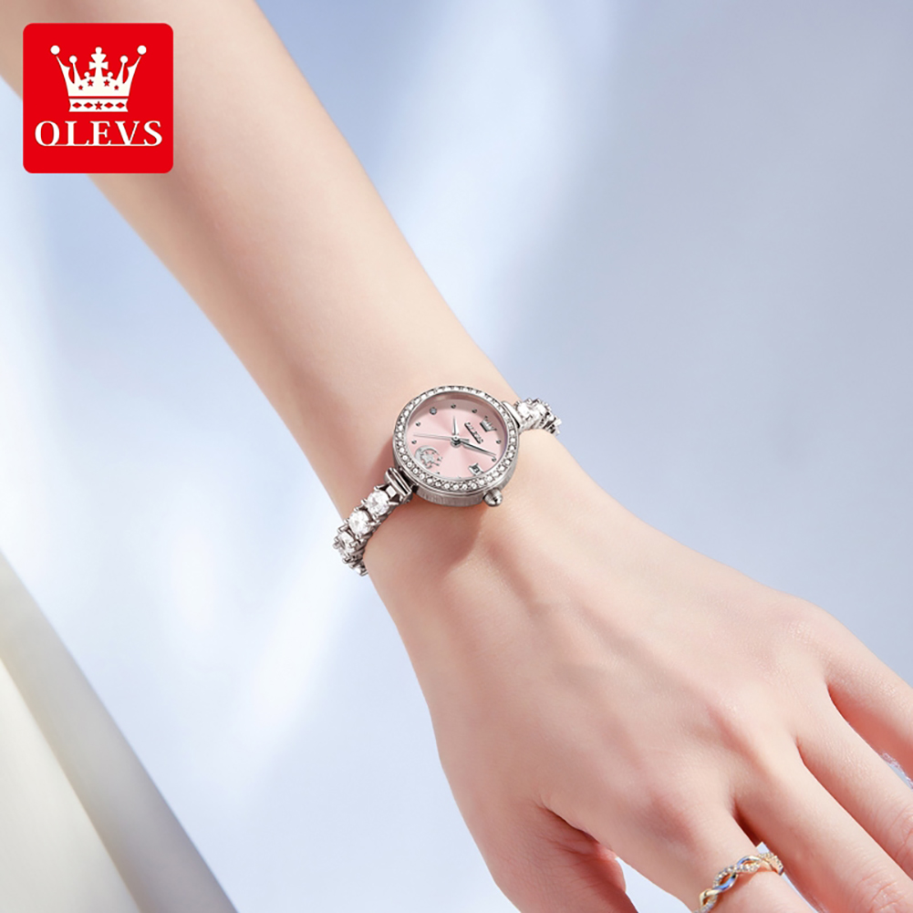 Jam Tangan Wanita OLEVS 2998 A - Analog Quartz Watch ulasan dan harga