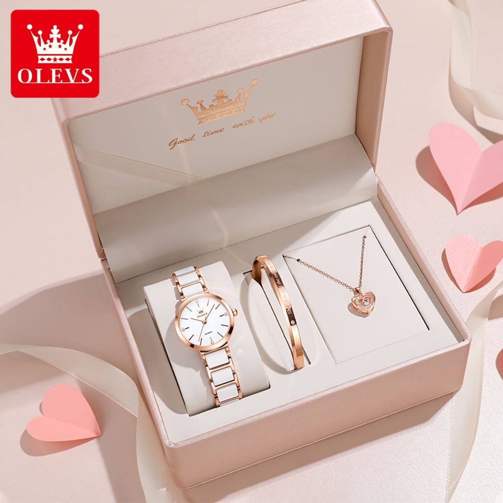 Jam Tangan Wanita OLEVS 5877 M - Analog Quartz Watch ulasan dan harga