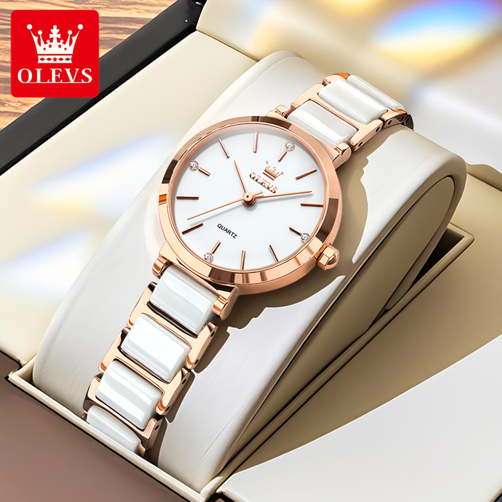 Jam Tangan Wanita OLEVS 5877 M - Analog Quartz Watch ulasan dan harga