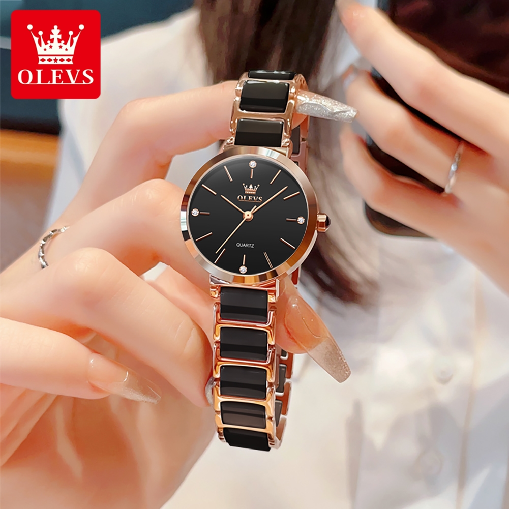 Jam Tangan Wanita OLEVS 5877 M - Analog Quartz Watch ulasan dan harga