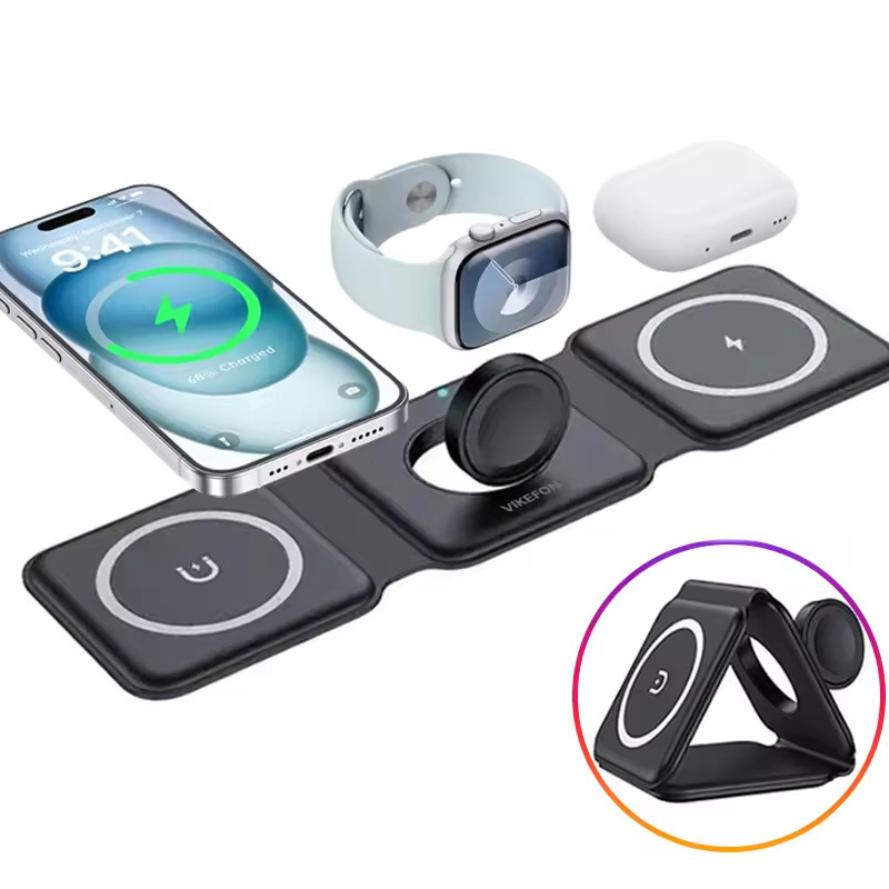 Pengisi Daya Nirkabel Lipat Ma - Smartwatch Apple Watch ulasan dan harga