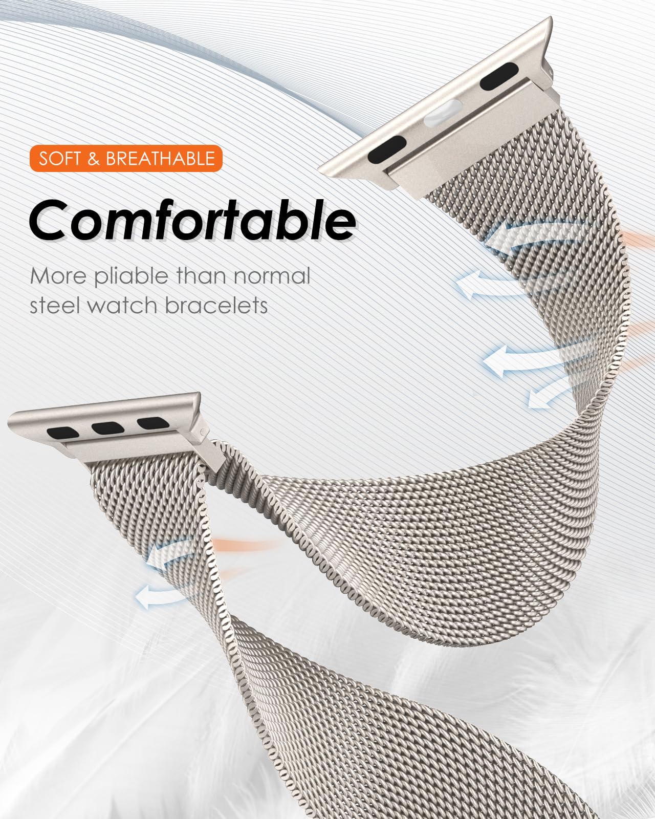 Tali Milanese untuk Apple Watc - Smartwatch Apple Watches For Women ulasan dan harga