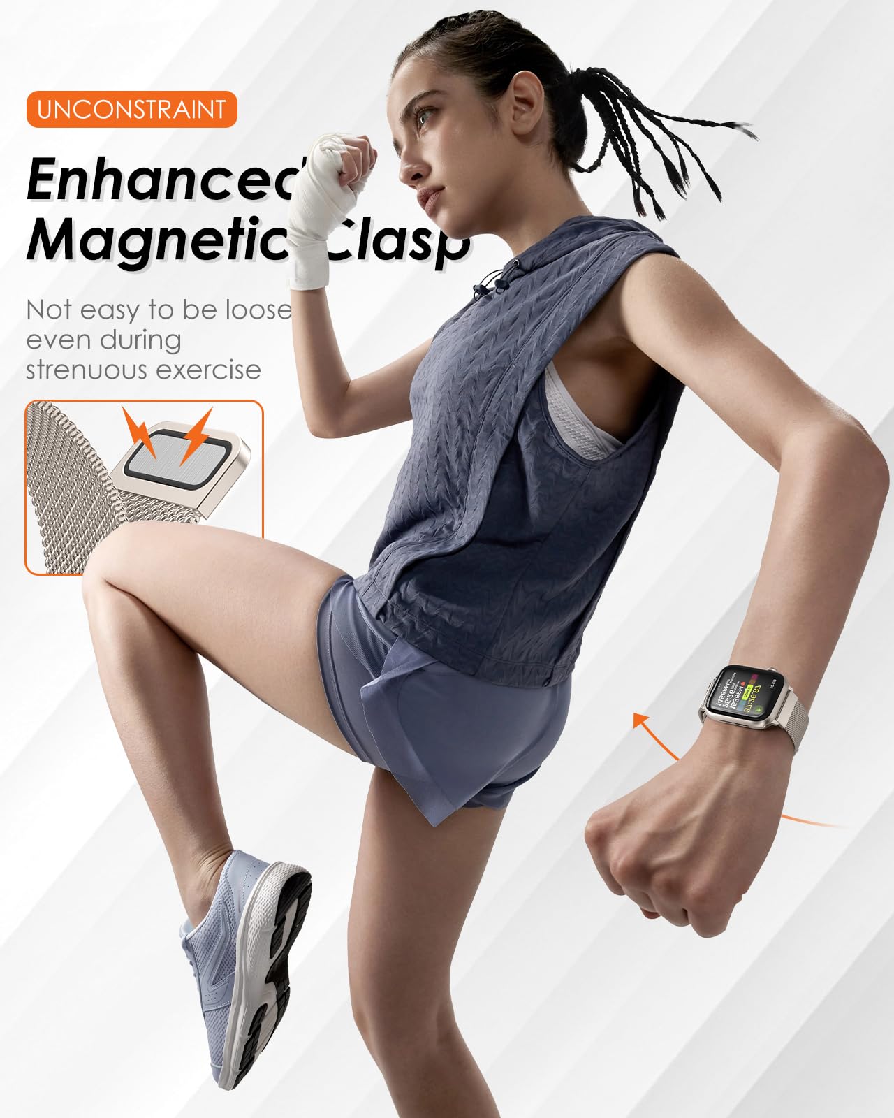 Tali Milanese untuk Apple Watc - Smartwatch Apple Watches For Women ulasan dan harga
