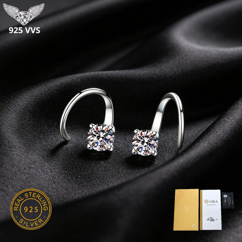 Anting Perak Sterling 925 Baru - Vs Smartwatch ulasan dan harga
