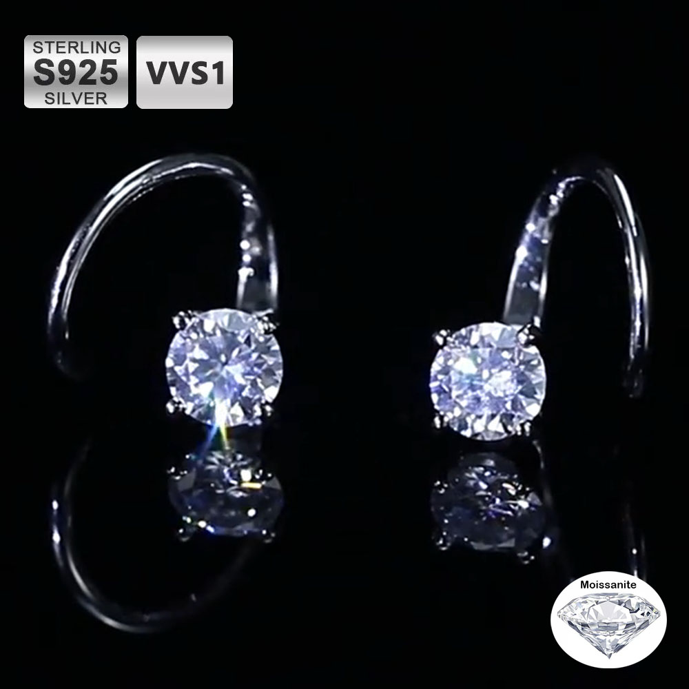Anting Perak Sterling 925 Baru - Vs Smartwatch ulasan dan harga