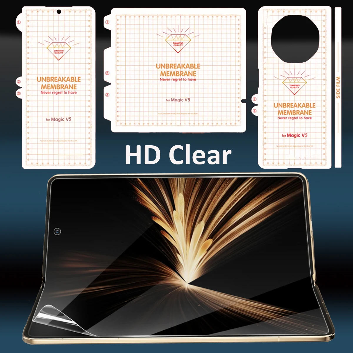 Film Hidrogel Lembut Transpara - Vs Smartwatch ulasan dan harga