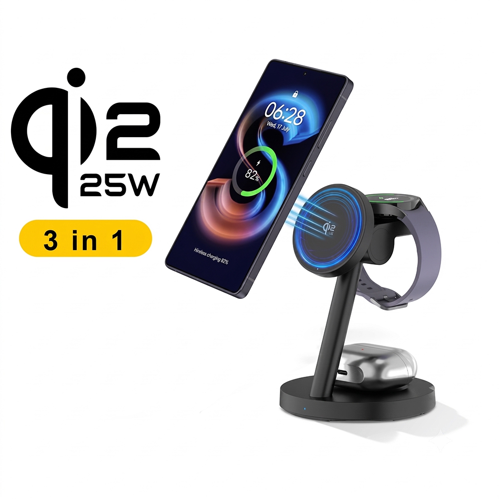 Qi2.2 25W Dock Pengisian Daya  - Smartwatch Apple Watch ulasan dan harga