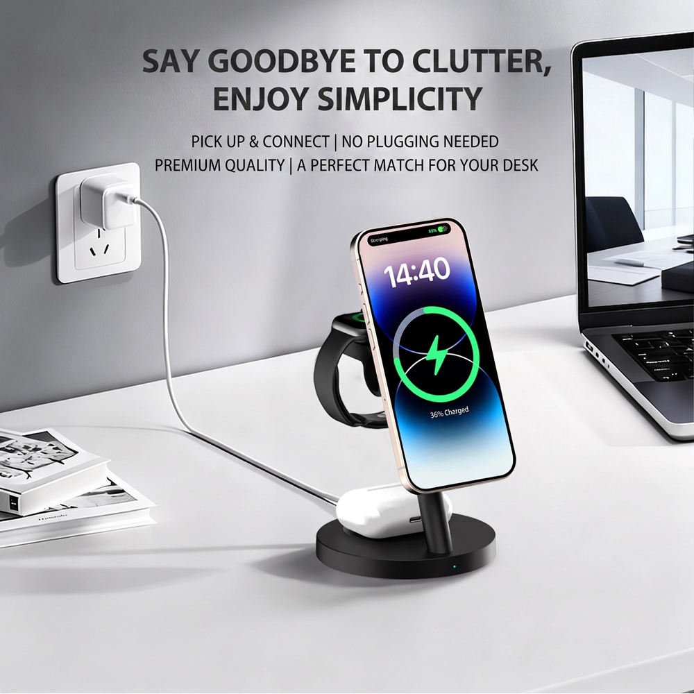 Qi2.2 25W Dock Pengisian Daya  - Smartwatch Apple Watch ulasan dan harga