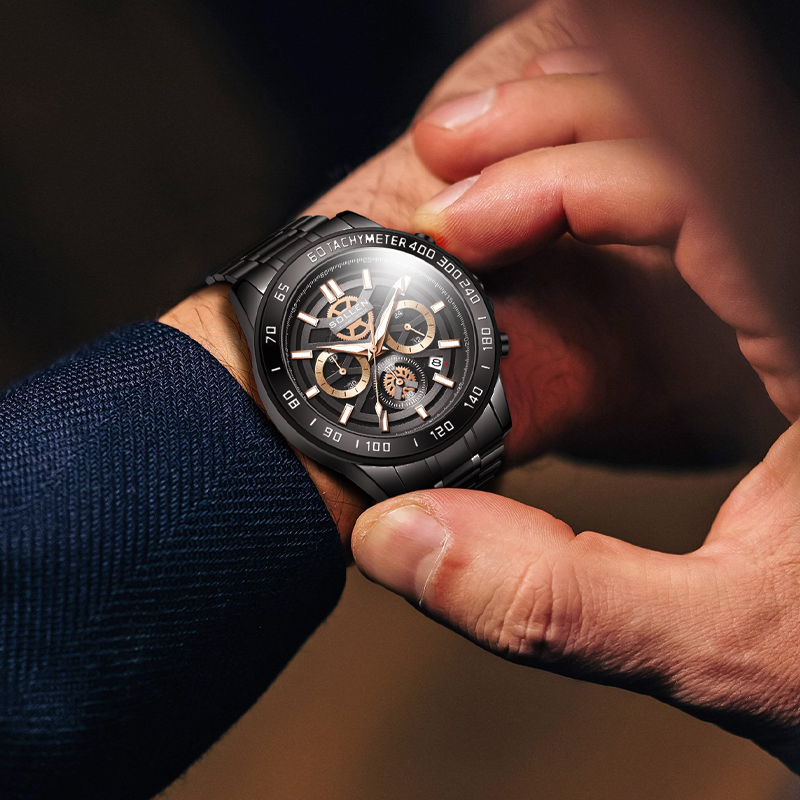 Jam Tangan untuk Pria, Jam Tan - Analog Quartz Watch ulasan dan harga