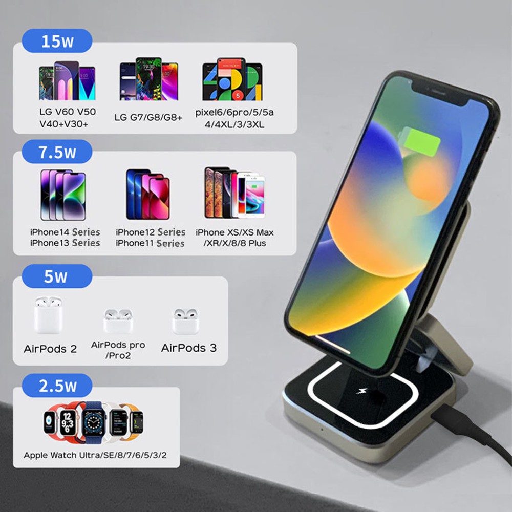 Stasiun pengisi daya magnet ma - Smartwatch Apple Watch ulasan dan harga