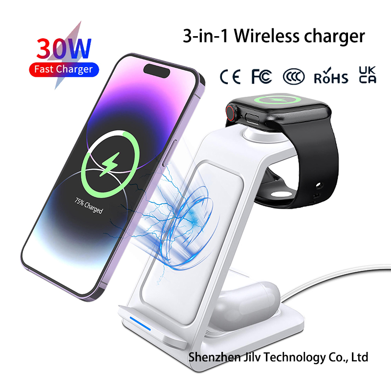 15W 3 in 1 Pengisi Daya Nirkab - Smartwatch Apple Watch ulasan dan harga